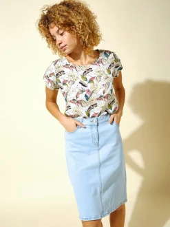 Jean bleu clair - JupesRoman A-Line Denim