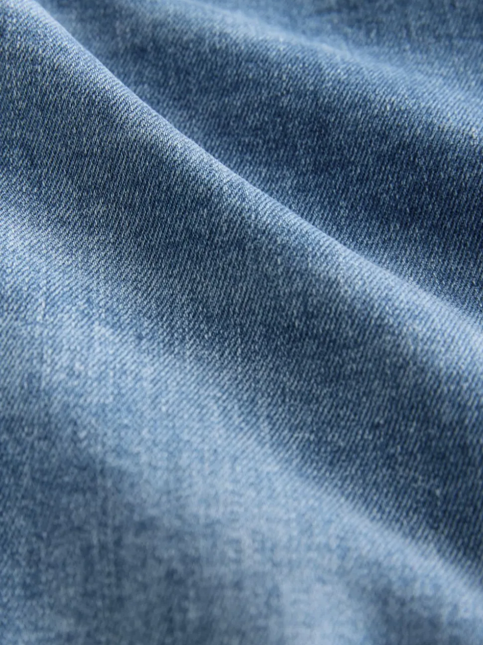 Jean bleu moyen - Jean ajusté extensible taille milieu Hourglass