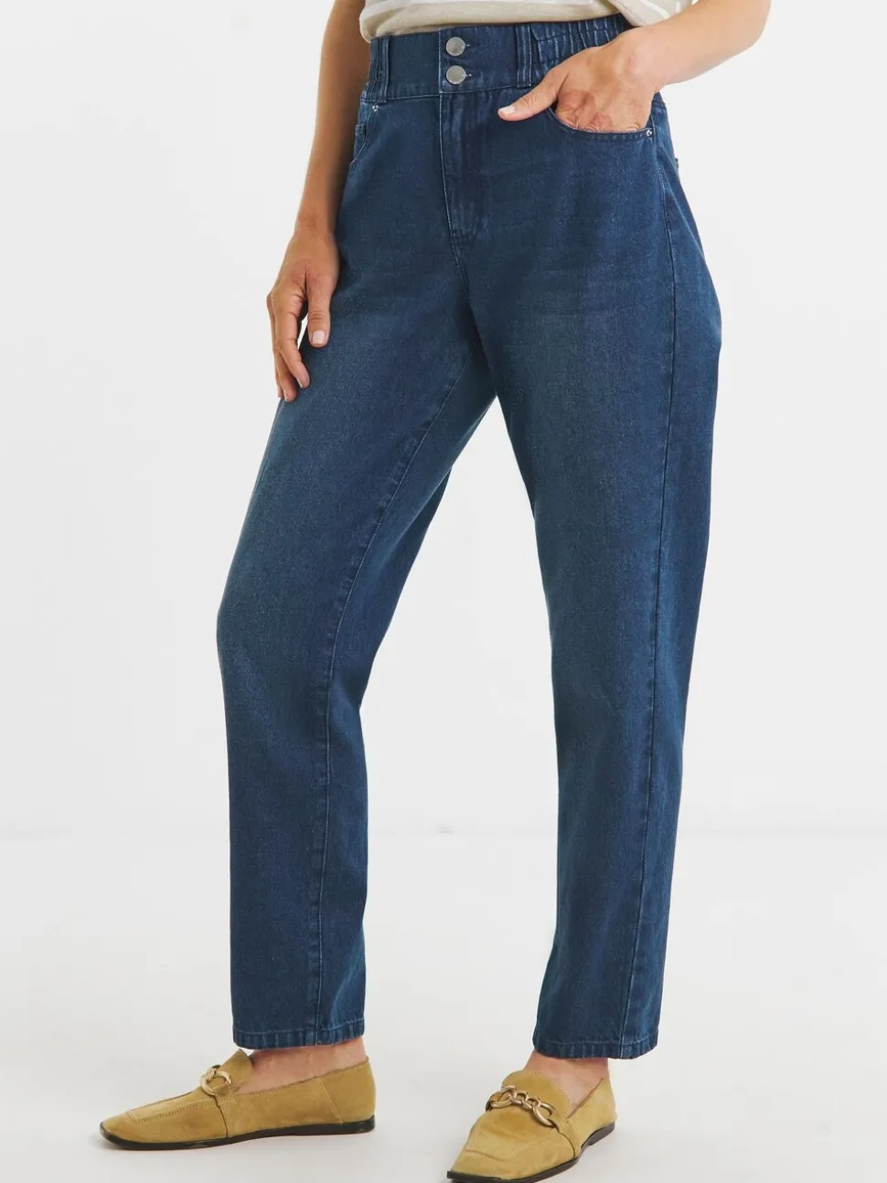 Jean fuselé à taille élastique JD Williams