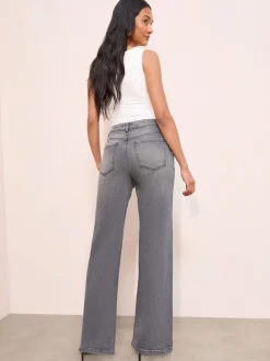 Jean gris - Jean ample Friends Like These X Lucy Mecklenborgh pour tous les jours