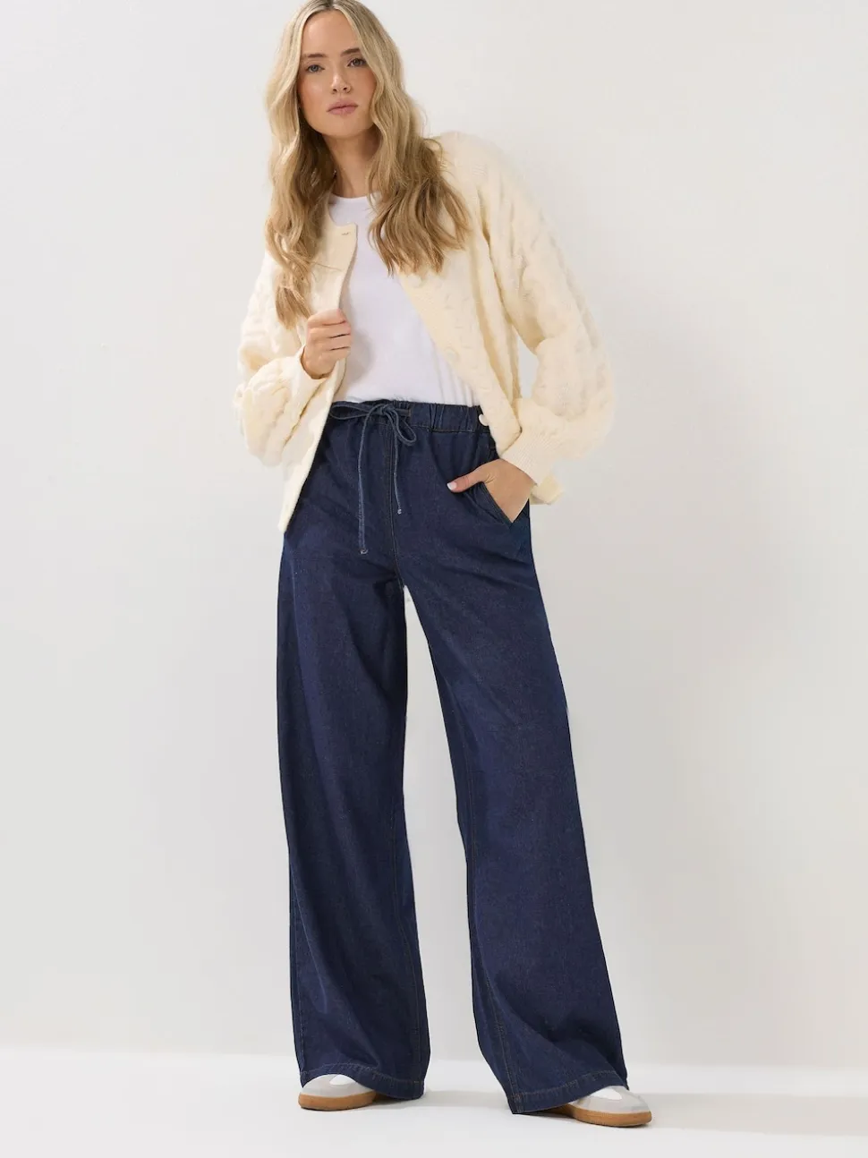 Jean Long Tall Sally ample ceinturée