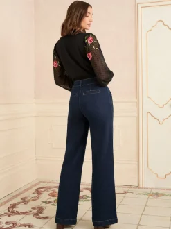 Jeans Love & Roses sur mesure