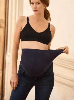 Jeans skinny de grossesse Seraphine Overbump bio haut de gamme