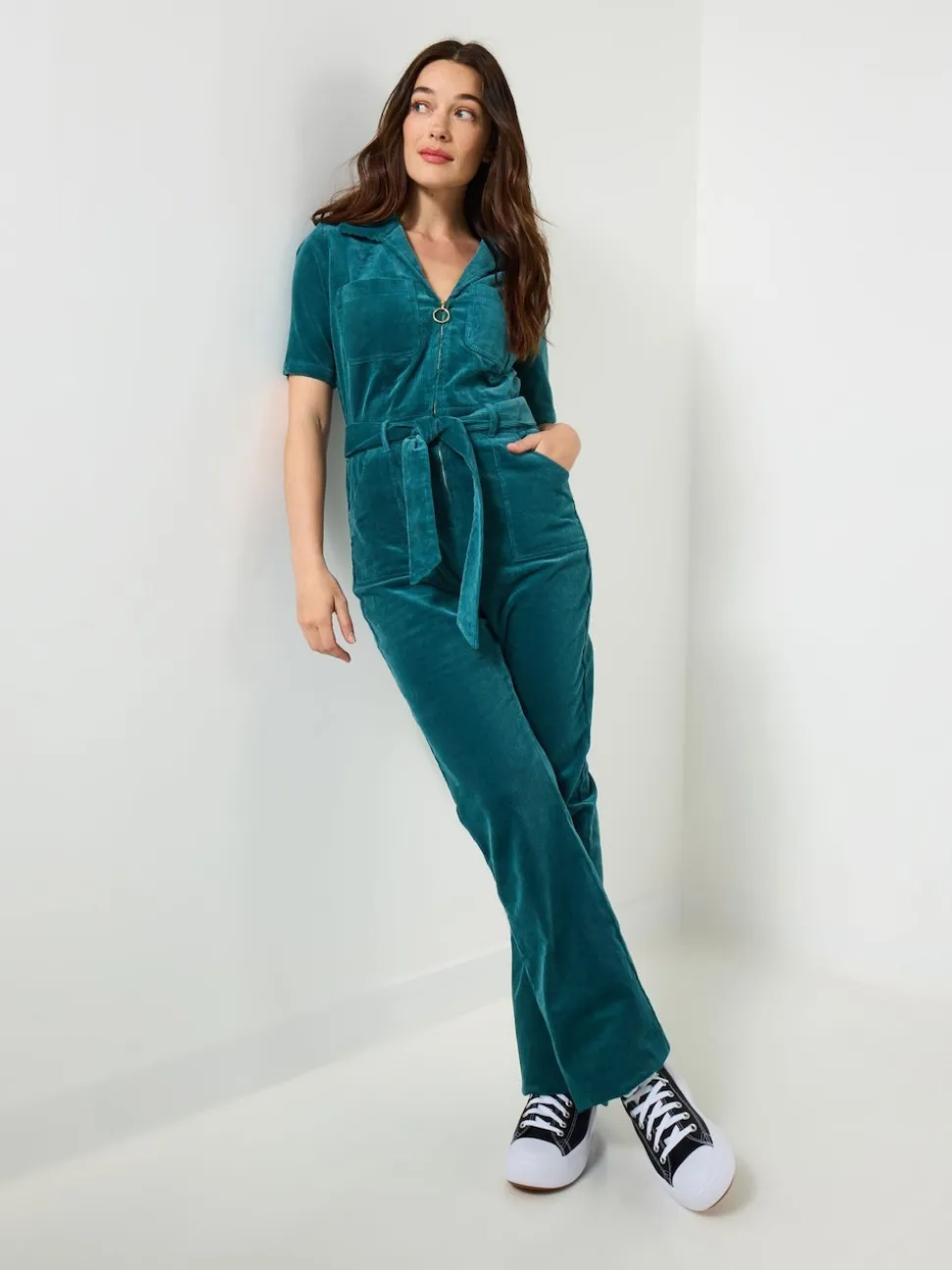Joe Browns Combinaison bootcut en velours côtelé ceinturée