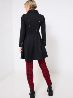 Joe Browns Manteau noir à col oversize