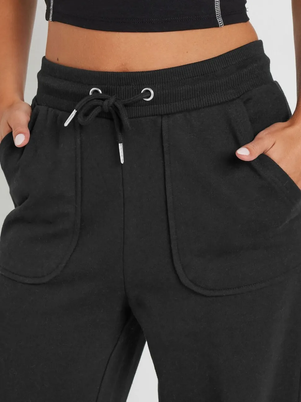 Jogging PixieGirl Petite Pocket Patch à jambes larges