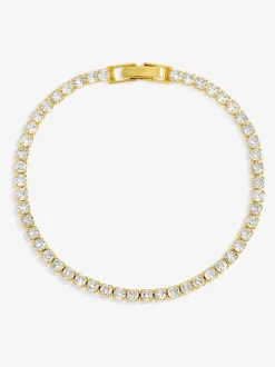 Jon Richard Bracelet de tennis rond en zircone cubique