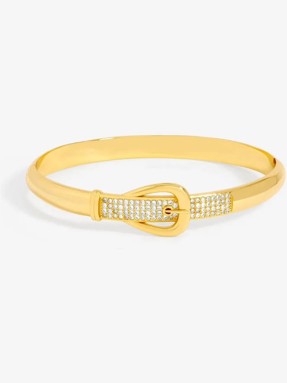 Jon Richard Bracelet plaqué 18K et boucle pavée