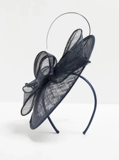 Jon Richard Fascinateur à nœud tissé bleu marine