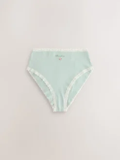Jours de la semaine - Culotte en coton et dentelle 7 Pack