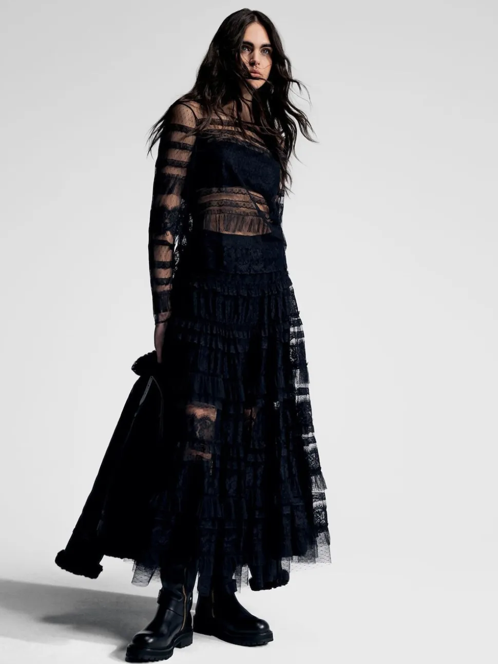 Jupe AllSaints Arlea en tulle