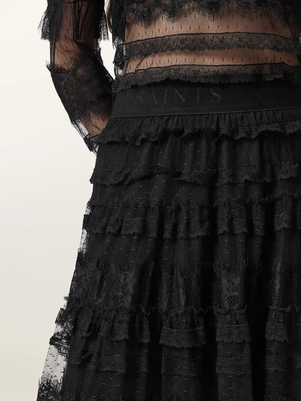 Jupe AllSaints Arlea en tulle