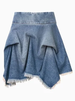 Jupe AllSaints Crissy en Denim 100% coton