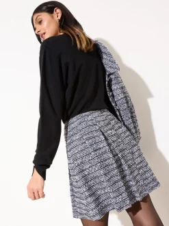 Jupe courte Friends Like These plissée en boucle