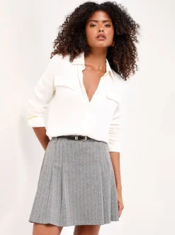 Jupe courte Lipsy plissée