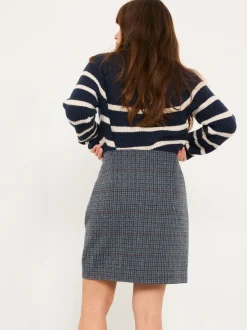 Jupe FatFace en laine tweed