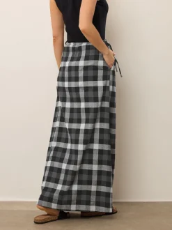 Jupe Long Tall Sally Maxi à Carreaux