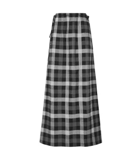 Jupe Long Tall Sally Maxi à Carreaux