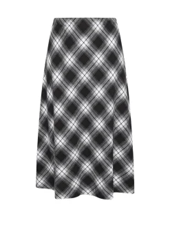 Jupe maxi Yours Curve à carreaux