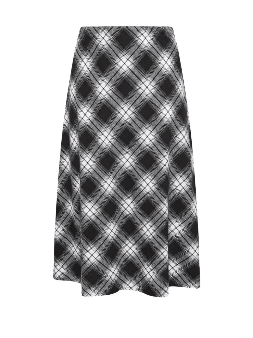 Jupe maxi Yours Curve à carreaux