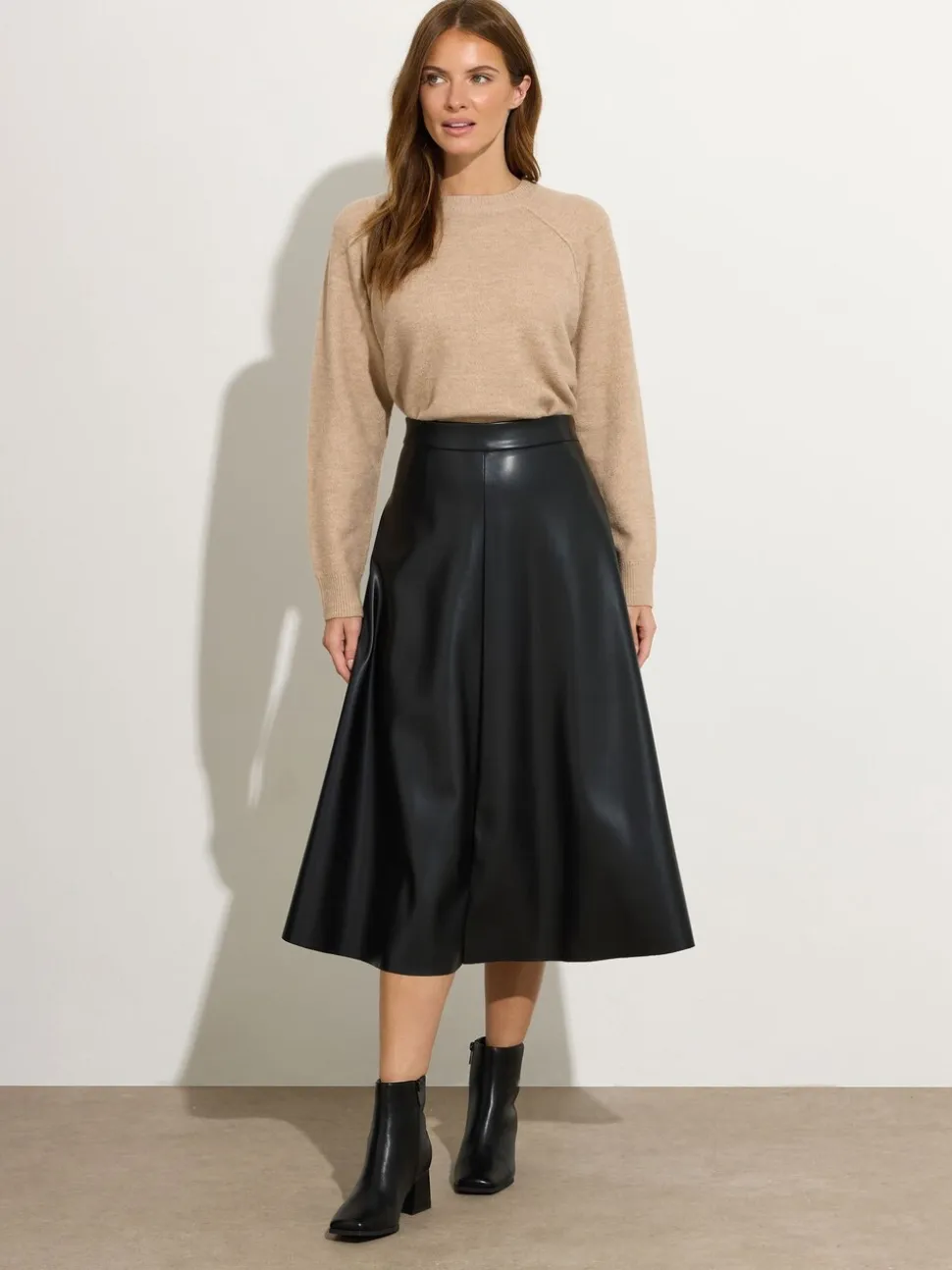 Jupe M&Co en PU