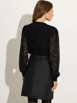 Jupe M&Co enduite