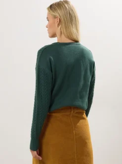 Jupe M&Co Petites tailles Velours côtelé