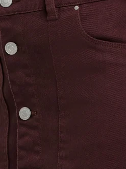 Jupe midi JD Williams en jean boutonnée