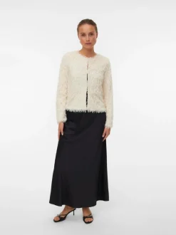 Jupe mi-longue VERO MODA en satin