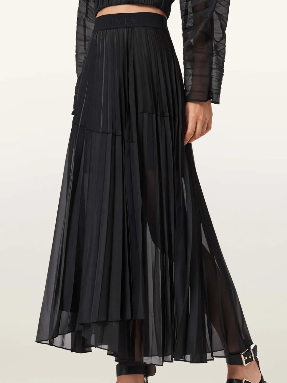 Jupe plissée AllSaints Micaela