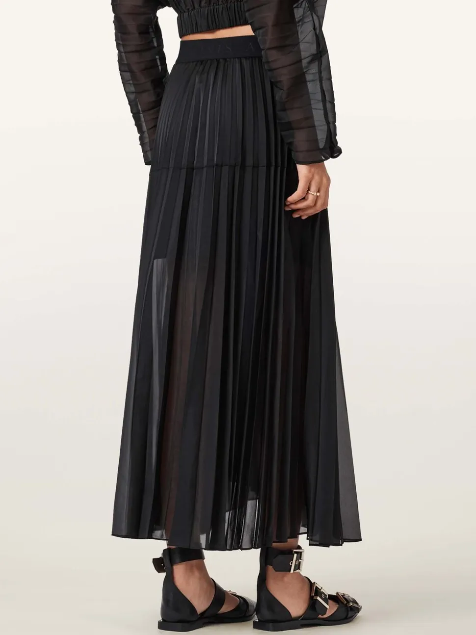 Jupe plissée AllSaints Micaela