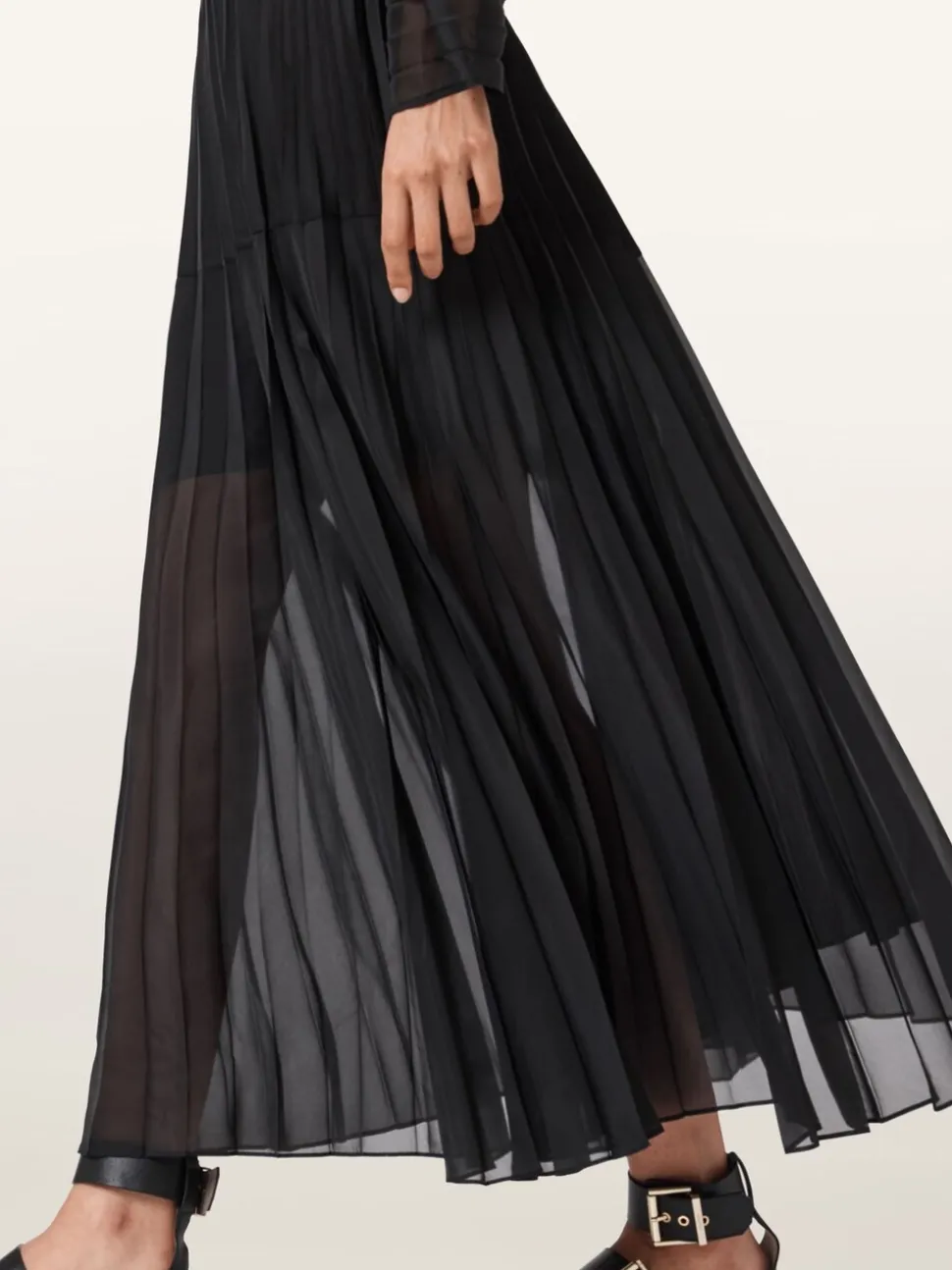 Jupe plissée AllSaints Micaela
