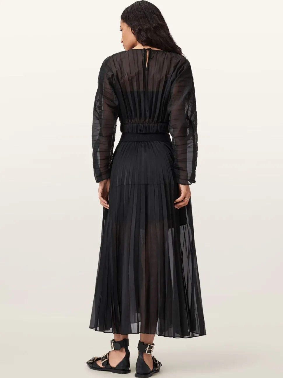 Jupe plissée AllSaints Micaela
