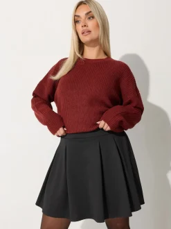 Jupe plissée Yours Curve Limited