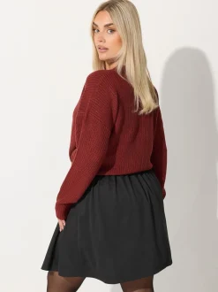 Jupe plissée Yours Curve Limited