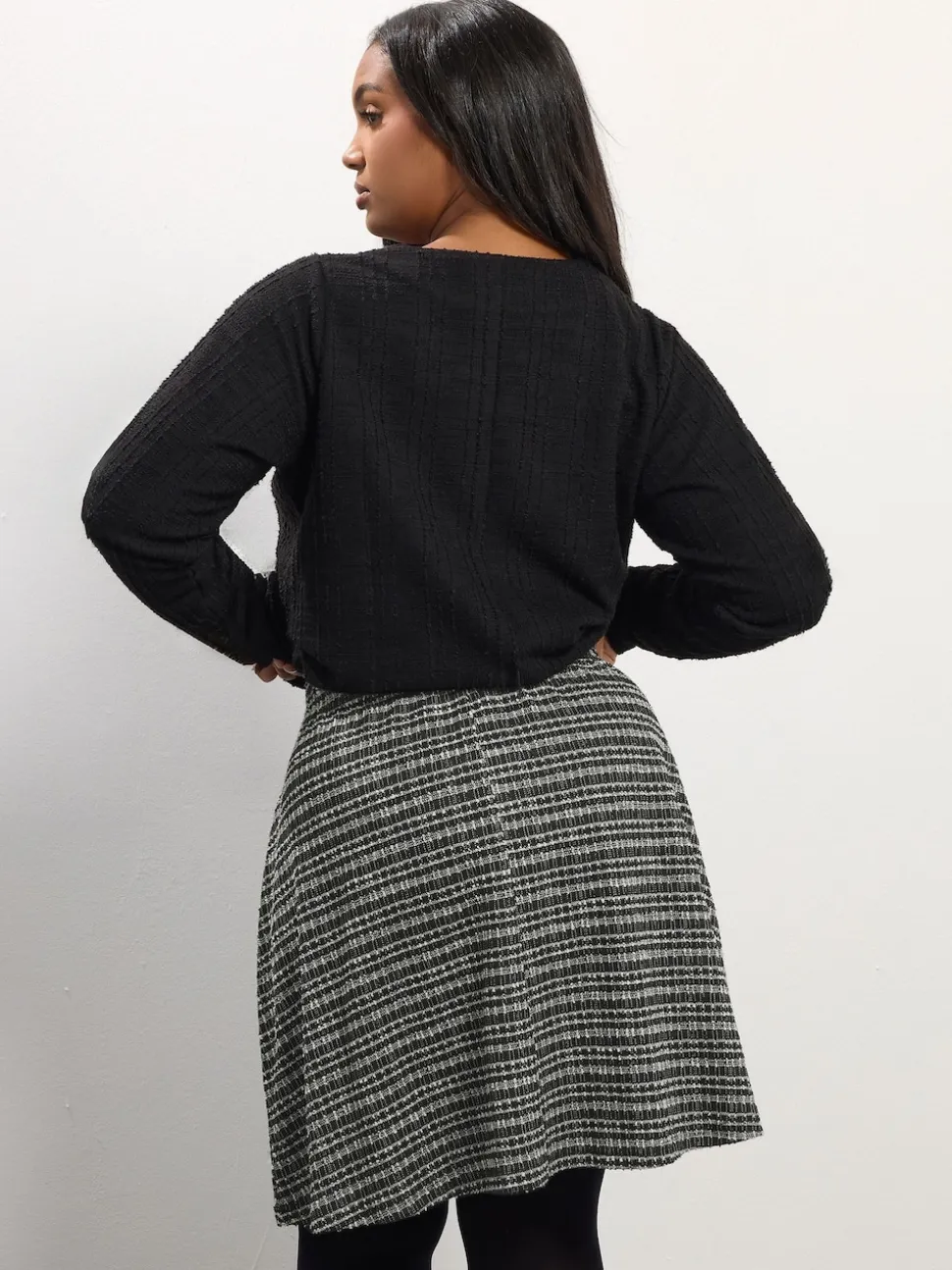 Jupe Yours Curve Boucle A Line à boutons