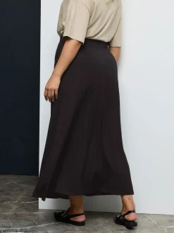 Jupe Yours Curve Maxi en jersey extensible