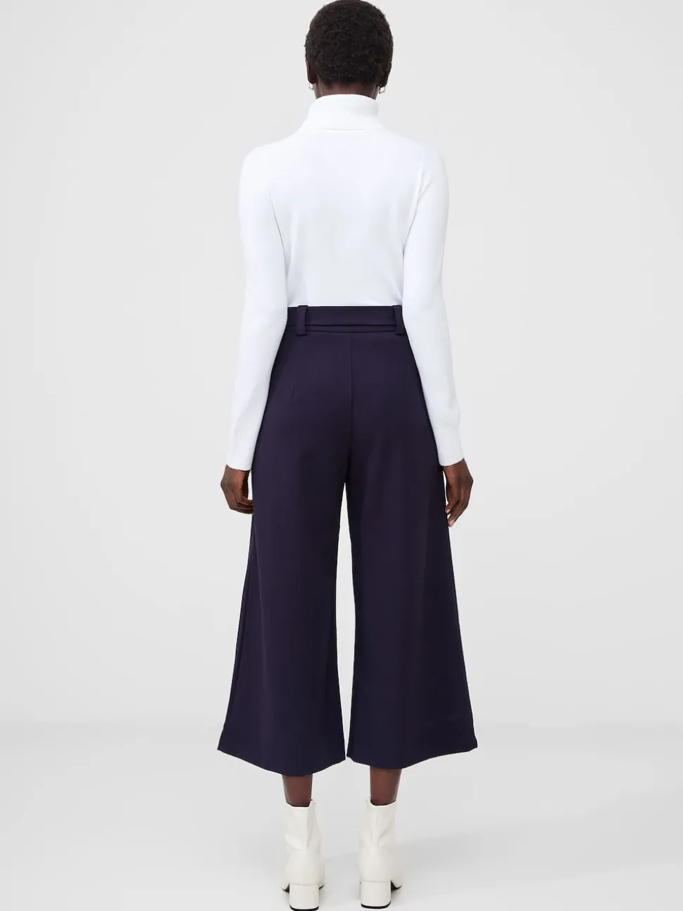 Jupe-culotte French Connection Whisper à ceinture