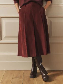 Jupes Laura Ashley Maxi en velours côtelé