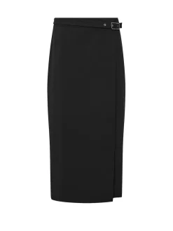 Jupes M&Co détail boucle mi-longues