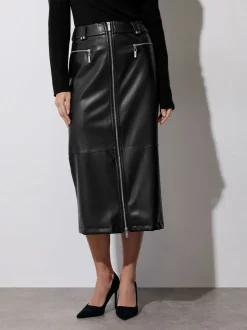 Jupes Star by Julien MacDonald en PU zippées