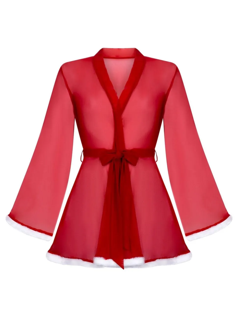 Kimono Hunkemoller Père Noël rouge en maille