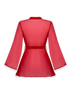 Kimono Hunkemoller Père Noël rouge en maille