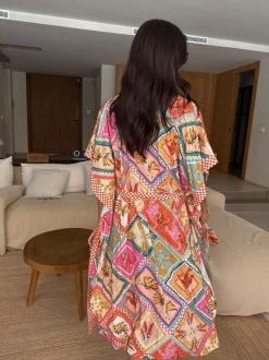 Kimono Never Fully Dressed en coton Mélange