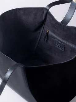 Lakeland Leather Sac fourre-tout en daim et cuir « Herdwick »