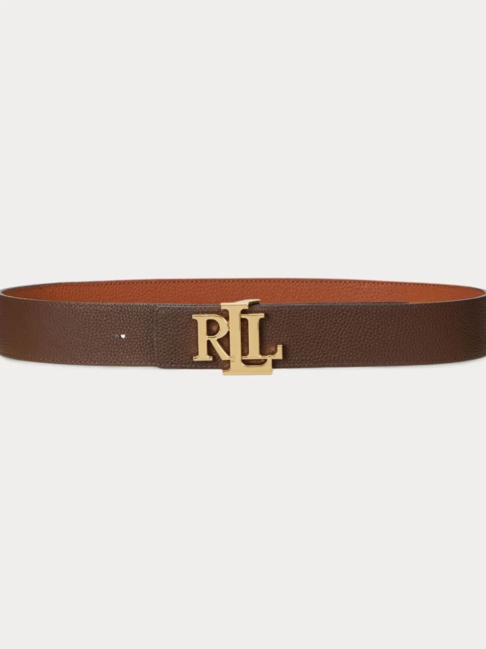Large ceinture réversible en cuir Lauren Ralph Lauren