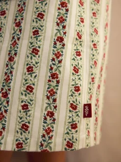 Laura Ashley Peignoir de Noël festif à rayures Kelbrook