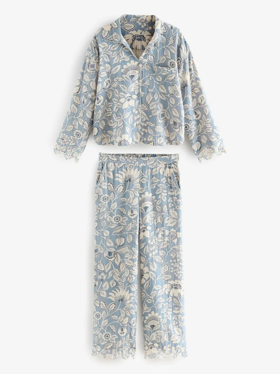 Laura Ashley Pyjama Oastbrook en coton double