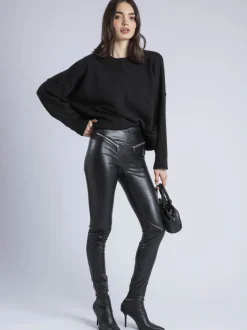 Legging Religion Ida en similicuir