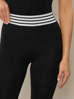 Leggings Long Tall Sally rayés à la taille